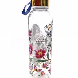 Margot Elena Chinoiserie Glass Water bottle